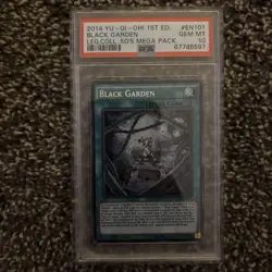 2014 Yu-Gi-Oh! Legendary Collection 5D Mega Pack Black Garden 1st Edition PSA 10 - Image 1