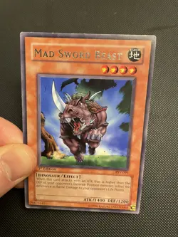 Yu-Gi-Oh! Mad Sword Beast Pharaoh's Servant PSV-091 1st Edition NA English Rare - Image 1