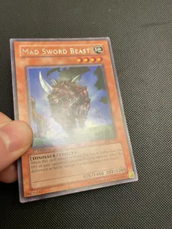 Yu-Gi-Oh! Mad Sword Beast Pharaoh's Servant PSV-091 1st Edition NA English Rare - Image 3