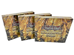 Lot of (3) Yu-Gi-Oh! TCG: Maximum Gold 1st Edition Box Sealed - Image 1