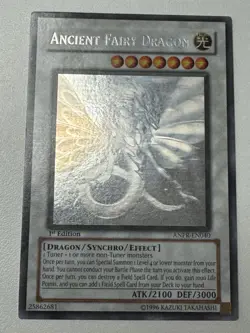 Yugioh! HP Ancient Fairy Dragon - ANPR-EN040 - Ghost Rare - 1st Edition Heavily - Image 2