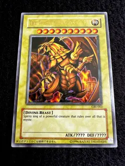 🔥YUGIOH • THE WINGED DRAGON OF RA • ULTRA RARE • GBI-003 • PROMO • LP🔥 - Image 2