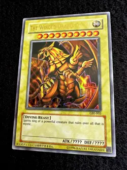 🔥YUGIOH • THE WINGED DRAGON OF RA • ULTRA RARE • GBI-003 • PROMO • LP🔥 - Image 3