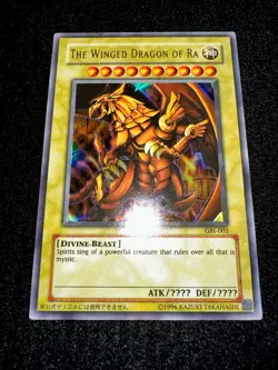 🔥YUGIOH • THE WINGED DRAGON OF RA • ULTRA RARE • GBI-003 • PROMO • LP🔥 - Image 4