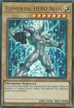 Elemental HERO Neos - DUPO-EN102 - Ultra Rare - Limited Edition - Lightly Played - Image 1
