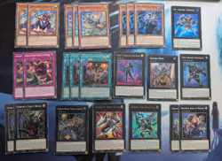 YuGiOh 24 Card Goblin Biker XYZ Deck Ft XYZ Extra Deck Cards Utopic Future - Image 1