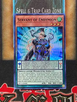 Yugioh Servant Of Endymion OP12-EN008 Super Rare NM - Image 1