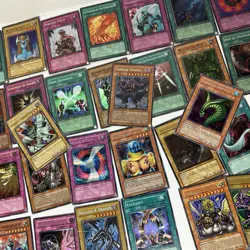 Vtg Yu-gi-oh Card Collection Lot All 57 Cards Are Holo Bundle Foils Dragon TCG - Image 2
