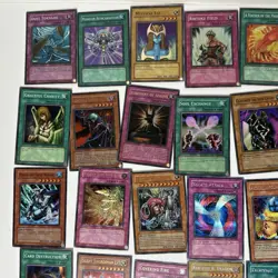 Vtg Yu-gi-oh Card Collection Lot All 57 Cards Are Holo Bundle Foils Dragon TCG - Image 3