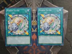 Yu-Gi-Oh! Power Filter OP16-EN018 x2 Common Near Mint - Image 1