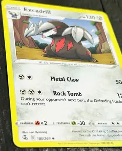 Excadrill 183/264 Uncommon Fusion Strike Pokemon Card Near Mint - Image 2