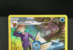 Pokemon TCG Card Vaporeon TG02 Ultra Rare Brilliant Stars Trainer Gallery - E-2 - Image 2