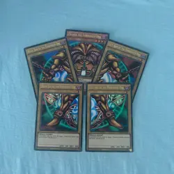 YuGiOh - Exodia The Forbidden One Complete Set - 1st YGLD-ENA17-21 - Ultra Rare - Image 1