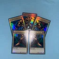 YuGiOh - Exodia The Forbidden One Complete Set - 1st YGLD-ENA17-21 - Ultra Rare - Image 2