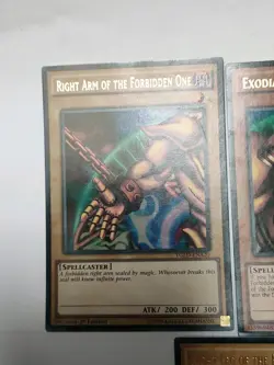 YuGiOh - Exodia The Forbidden One Complete Set - 1st YGLD-ENA17-21 - Ultra Rare - Image 2