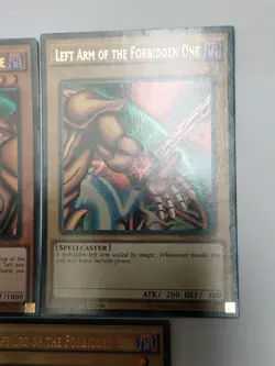 YuGiOh - Exodia The Forbidden One Complete Set - 1st YGLD-ENA17-21 - Ultra Rare - Image 4