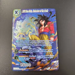 SS4 Son Goku, Protector of the Earth BT11-034 SPR Dragon Ball Super Card Game - Image 1