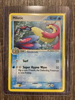 Pokemon TCG Milotic EX Emerald Holo Card 8/106 Rare - Image 1