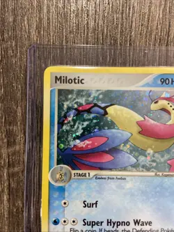 Pokemon TCG Milotic EX Emerald Holo Card 8/106 Rare - Image 3