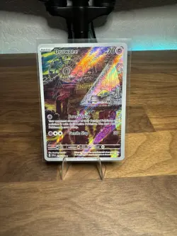 Drowzee Illustration Holo Card 210/198SV01 Scarlet & Violet Base Set - Image 1