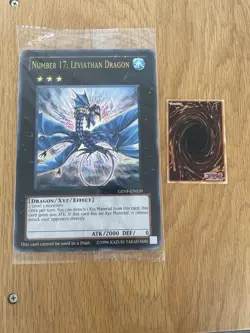 Number 17 Leviathan Dragon - GENF-EN039 Promo - Oversized Big Jumbo Card YuGiOh - Image 1