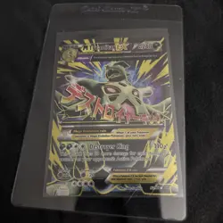 Pokemon M Tyranitar EX Full Art 92/98 XY-Ancient Origins Ultra Rare Holo LP Card - Image 2