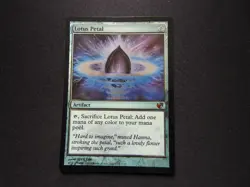 Lotus Petal FOIL MP [From the Vault: Exiled] Mtg Magic Free Tracking! - Image 1
