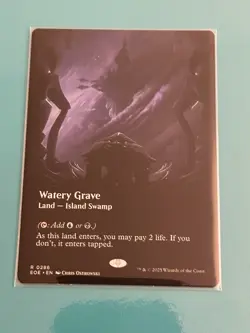 Watery Grave- Edge of Eternities Borderless Regular MTG- R 0286 - Image 1