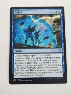 MTG Delay Time Spiral Remastered 061/289 Regular Uncommon Near Mint - Image 1