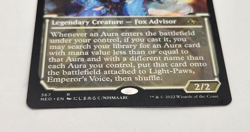 MTG- Light-Paws, Emperor's Voice (Showcase) - Kamigawa: Neon Dynasty ~ Rare #367 - Image 3