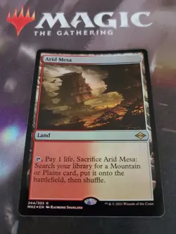 Mtg. Arid Mesa. Foil. Modern Horizons 2. Pack Fresh - Image 1
