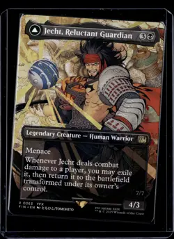 MTG: FINAL FANTASY #363 Jecht, Reluctant Guardian (Borderless) - Image 1