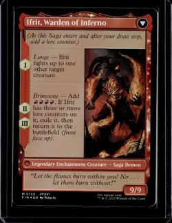 MTG: FINAL FANTASY #133 Clive, Ifrit's Dominant (Foil) - Image 2
