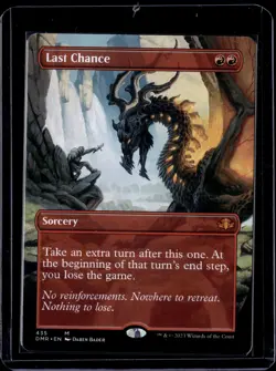 MTG: Dominaria Remastered #435 Last Chance (Borderless) - Image 1