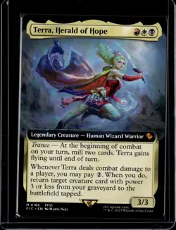 MTG: FINAL FANTASY #186 Terra, Herald of Hope (Extended Art) - Image 1