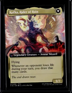 MTG: FINAL FANTASY #496 Kefka, Court Mage (Extended Art) - Image 2