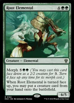 Root Elemental - Commander: Murders at Karlov Manor MKC- MTG - NM - Magic - 182 - Image 1