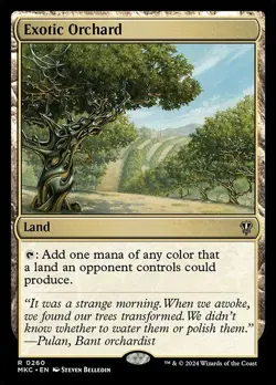 Exotic Orchard - Commander: Murders at Karlov Manor MKC- MTG - NM - Magic - 260 - Image 1