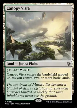 Canopy Vista - Commander: Murders at Karlov Manor MKC- MTG - NM - Magic - 252 R - Image 1