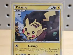 2010 Pokemon TCG HGSS Promo Pikachu Black Star Promo HGSS03 (NM Near Mint) - Image 2