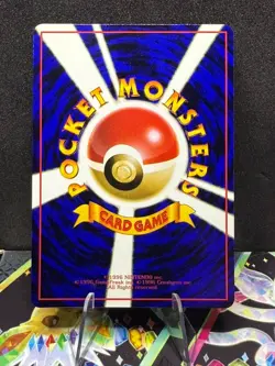 Pokemon Japanese Poliwrath Vending Series Glossy No. 062 - nm/mint - Image 4