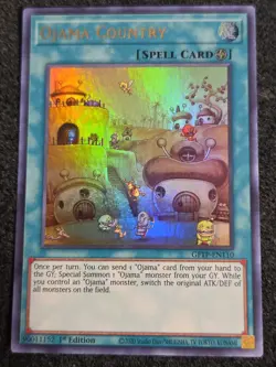YuGiOh! - Ojama Country GFTP-EN110 Ultra Rare 1st Edition Near Mint - Image 1
