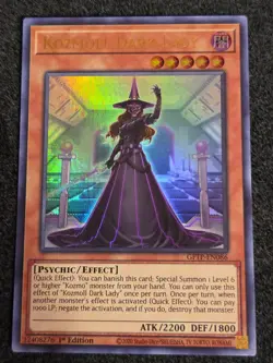 Yugioh Kozmoll Dark Lady GFTP-EN086 Ultra Rare 1st Ed NM - Image 1
