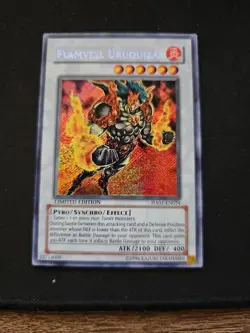 Yugioh Flamvell Uruquizas HA01-EN024 Limited Edition Secret Rare LP - Image 1