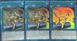 3x Synchro Overtake Playset - Ultra Rare 2022 Mega Tin Pack (MP22) Yugioh Cards - Image 1