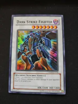 Dark Strike Fighter - CRMS-EN040 - Super Rare (NM) Yugioh - Image 1