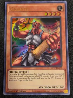 Gigantes - GFTP-EN074 - Ultra Rare - 1st Edition NM YuGiOh! Ghosts from The Pas - Image 1