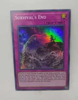 YU-GI-OH! Survival's End. SR04-EN030 1st Edition Super Rare Card. TCG CCG Yugioh - Image 1
