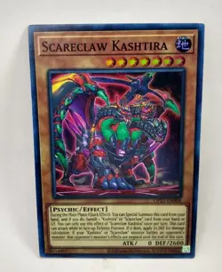 YU-GI-OH! Scareclaw Kashtira. OP21-EN008. Super Rare Card. TCG CCG Yugioh - Image 1