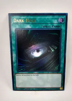 YU-GI-OH! Dark Hole. LEHD-ENB21. 1st Edition Ultra Rare Card. TCG CCG Yugioh - Image 1